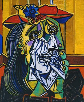 Femme qui pleure, 1937